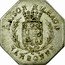 France 10 Centimes Grands Magasins du Printemps 1917 MAISON MILHAUD NARBONNE coin reverse