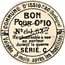 France 10 Centimes (Issigeac 24) COMMUNE D'ISSIGEAC (DORDOGNE) BON POUR 0F10 N°11,632 REMBOURSABLE À VUE AU PORTEUR DURANT LA GUERRE SERIE. C VALABLE 3 MOIS APRÈS LES HOSTILITÉS coin obverse