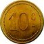 France 10 Centimes Istres. Tranchand cantinier. Aviation 1917 ND(1917~1922) 10 C coin reverse