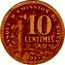 France 10 Centimes (Lille) BANQUE D'EMISSION DE LILLE 10 CENTIMES 1915 IMP. DELEMAR & DUBAR LILLE coin reverse