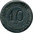 France 10 Centimes (Limoges (Haute-Vienne)) 10 A CIE DES TRAMWAYS ELECTRIQUES LIMOGES coin obverse
