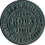 France 10 Centimes Lyon. Bar a L’Habitude 1917 ND PIERRE ROUX DIT BLAISE BAR A L'HABITIDE 11 RUE JEAN DE TOURNES coin obverse