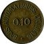 France 10 Centimes (Lyon. Bars Automatiques Lyonnais) BARS AUTOMATIQUES LYONNAIS 0.10 coin reverse