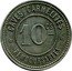 France 10 Centimes Lyon. Caves Carmelites 1917 ND 10 CS CAVES CARMÉLITES REMBOURSABLES coin obverse