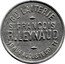 France 10 Centimes Lyon. Great St. Francois Dairy 1917 ND GDE- LAITERIE ST- FRANCOIS R.LEYNAUD 10 RUE AUGUSTE COMTE coin obverse
