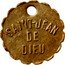 France 10 Centimes (Lyon. Saint-Jean de Dieu) SAINT-JEAN DE DIEU coin obverse