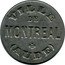 France 10 Centimes (Montreal) VILLE DE MONTRÉAL AUDE coin obverse