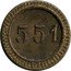 France 10 Centimes Paris. Acoulon & Blondelet 1917 ND (no date) 551 coin reverse