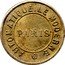 France 10 Centimes Paris. Seine. Automatic the Modern ND (1917) PARIS CARTAUX PARIS AUTOMATIQUE LE MODERNE coin reverse