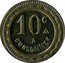 France 10 Centimes Paris. Seine. Bar Maurice ND (1917) 10 C A CONSOMMER coin obverse