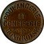 France 10 Centimes Paris. Seine. Hungarian Bakery and Confectionery. Expo 1900 1900 BOULANGERIE ET CONFISERIE HONGROISE coin reverse