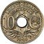 France 10 Centimes (Piedfort) KM# P270 LIBERTÉ ÉGALITÉ FRATERNITÉ 10 CMES 1914 coin reverse