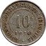 France 10 Centimes (Poissy) UNION DU COMMERCE & DE L'INDUSTRIE 10C . 1918 coin reverse