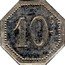 France 10 Centimes (Remiremont) 10 C coin obverse