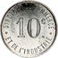 France 10 Centimes (Rocherfort Sur-Mer) SYNDICAT DU COMMERCE ET DE L'INDUSTRIE 10 C coin reverse