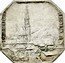 France 10 Centimes Thann. Alsace 1918 F. SCHEURER INV. EBSTEIN SC. coin obverse