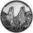 Niue Ten Dollars Argonath 2023  © & TM NEW LINE PRODUCTION INC. (S23) 3 OZ 999 FINE SILVER coin reverse