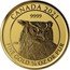 Canada 10 Dollars (Great-Horned Owl. Bullion) CANADA 2021 9999 FINE GOLD ¼ OZ OR PUR DM coin reverse