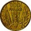 France 100 Francs Essai by Bazor 1929 c+t Proof KM# E51 100 FRANCS 1929 coin reverse
