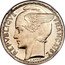France 100 Francs (Essai by Bazor) REPVBLIQUE FRANÇAISE L. BAZOR coin obverse