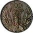 France 100 Francs (Essai by Lucien Bazor) 100 FRANCS 1929 coin reverse