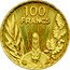 France 100 Francs Essai Piedfort by Bazor 1929 c+t KM# Pn300 100 FRANCS 1929 coin reverse