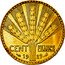 France 100 Francs Pattern of Turin 1929  KM# E58 CENT FRANCS 19 29 coin reverse