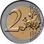 Belgium 2 Euro Philippe Art Nouveau 2023  Proof 2 EURO LL coin reverse