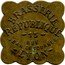 France 2 Francs Lyon. Brasserie Republique 1917 ND BRASSERIE REPUBLIQUE 15 RUE JEAN DE TOURNES LYON coin obverse