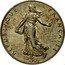 France 2 francs Semeuse Piedfort 1928  KM# P297 REPUBLIQUE FRANÇAISE O.ROTY coin obverse
