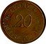 France 20 Centimes (Limoux. Aude. St. Joseph Hospital in Cluny) HOPITAL ST JOSEPH DE CLUNY 20 coin obverse