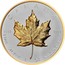Canada 20 Dollars Maple Leaf 35th Anniversary 2023 Ultra High Relief CANADA FINE SILVER 1 OZ ARGENT PUR 9999 coin reverse