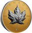 Canada 200 Dollars Maple Leaf 35th Anniversary 2023 Ultra High Relief CANADA FINE GOLD 1 OZ OR PUR 9999 coin reverse