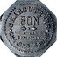 France 25 Centimes Chalon-sur-Saone. Charcuterie Bon 1917 ND CHARCUTERIE BON A LA CITADELLE CHALON S SAÔNE coin obverse