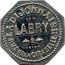France 25 Centimes Chalon-sur-Saone. La Dijonnaise 1917 ND UNY LABRY 9 GERGY LA DIJONNAISE RUE DE LA CITADELLE coin obverse