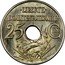 France 25 Centimes Essai 1913 KM# E42 25 C ES CH.PILLET ESSAI LIBERTÉ ÉGALITÉ FRATERNITÉ coin reverse