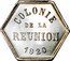 France 25 Centimes (French Overseas Department) KM# Tn3 COLONIE DE LA REUNION 1920 coin obverse