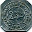France 25 Centimes Lyon. Bar Brasserie de la Barre 1917 ND 25 CENT BRASSERIE DE LA BARRE LYON coin obverse