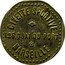 France 25 Centimes Marseille. Bouches-du-Rhone. Civette Sportive 1917 ND (no date) CIVETTE SPORTIVE 126 QUAI DU PORT MARSEILLE coin reverse