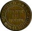 France 25 Centimes (Paris. Barbes Auditions) BON POUR UNE AUDITION PHONO HALL 124 BD- DE LA CHAPELLE coin obverse