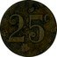 France 25 Centimes Paris. Bateaux Parisiens ND(1917) 25 C coin obverse