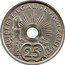 France 25 Centimes (Pattern) LIBERTE. EGALITE. FRATERNITE. 25 C coin reverse