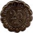 France 25 Centimes Perpignan. Essai 1917 25 CENT CHAMBRE SYNDICALE DES COMMERÇANTS coin obverse