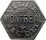 France 25 Centimes Ville de Montreal (Aude) 1919 25 C 1919 coin obverse