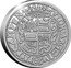 Netherlands 28 Stuiver Kampen 1618 Florijn 2023 ☤ raven Proof 20 23 FLOR ARG CIV (28) IMP. CAMPEN 28 coin obverse