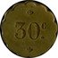 France 30 Centimes Paris. Bastille Concert 1917 ND 30 C coin reverse