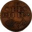 Austria 4 Kreuzer (Wine Mark) F I L 17 IIII 26 coin obverse