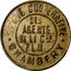 France 5 Centimes (Agents de la Cie) CHAMBERY SOCIETÉ COOPERATIVE DES AGENTS DE LA CIE_ P.L.M. coin obverse
