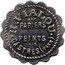 France 5 Centimes Castres. Tarn. Wallpapers. Vialou ND (1917) UNV PAPIERS PEINTS DIE H.VALOU CASTRES (TARN) coin reverse