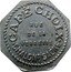 France 5 Centimes Chalon-sur-Saone. Cafe Choix ND (1917) CAFÉ CHOIX RUE DE LA VERRERIE CHALON S SAÔNE coin reverse